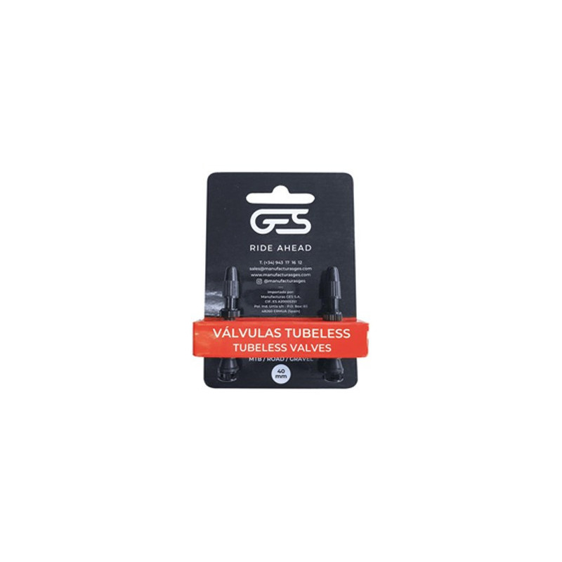 KIT VALVULAS GES - TUBELESS (40MM)