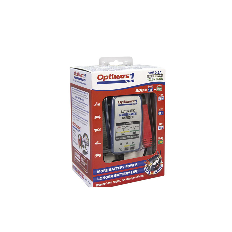 CARGADOR BATERÍAS OPTIMATE - 1 DUO TM/402D