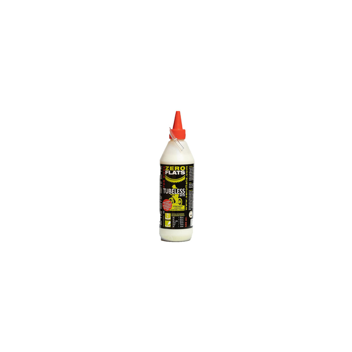 LIQUIDO ZERO FLATS - ANTIPINCHAZOS TUBELESS (500 ML)