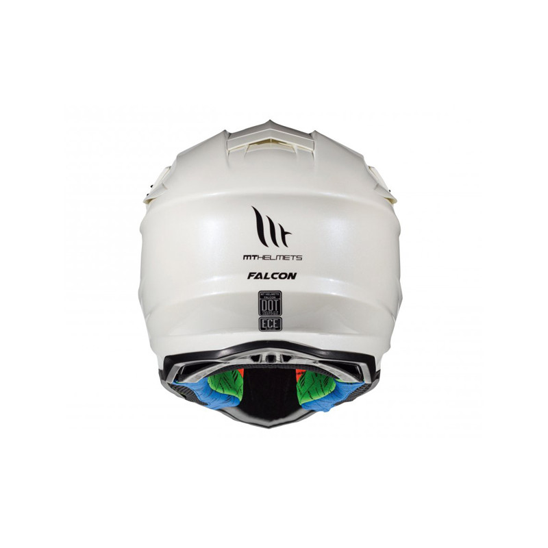 CASCO MT - MX 802 FALCON SOLID MONOCOLOR BRILLO