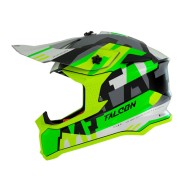 CASCO MT - MX 802 FALCON WARRIOR ARYA MATE