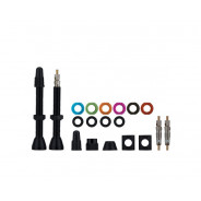 KIT VALVULA VERSAVALVE - TUBELESS ORANGE SEAL (48/ 60MM)