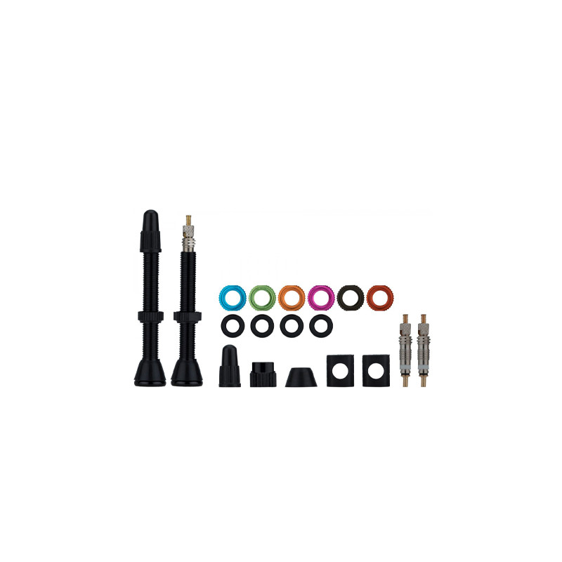 KIT VALVULA VERSAVALVE - TUBELESS ORANGE SEAL (48/ 60MM)