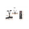 PORTABICICLETAS SPINDER - TX2 LED PEGABLE (2 BICICLETAS)