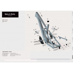 VISTAS DESPIEZADAS LAPIERRE - SPICY & ZESTY (CARBON)