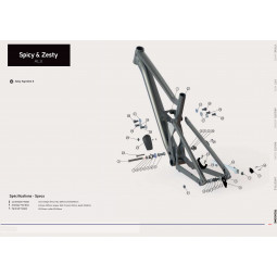 VISTAS DESPIEZADAS LAPIERRE - SPICY & ZESTY (ALUMINIO)