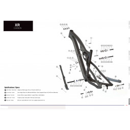VISTAS DESPIEZADAS LAPIERRE - XR CARBON