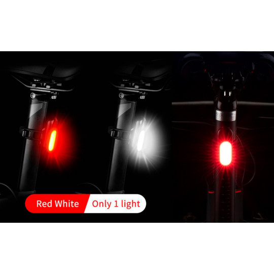 MINI PILOTO DELANTERO/ TRASERO RIDERS - LED USB (75 LM)