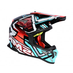 CASCO SMK - ALLTERRA X-ACES DECORADO BRILLO