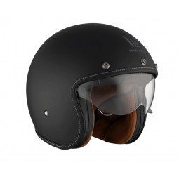 CASCO MT - LE MANS 2 SV S SOLID NEGRO MATE
