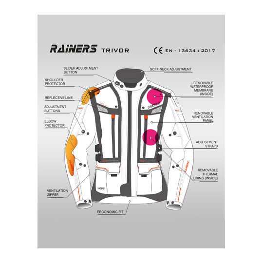 CHAQUETA RAINERS - TRIVOR 2.0
