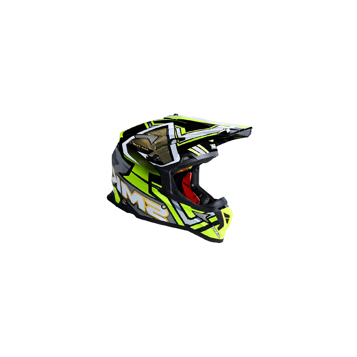 CASCO SMK - ALLTERRA X-ACES DECORADO BRILLO