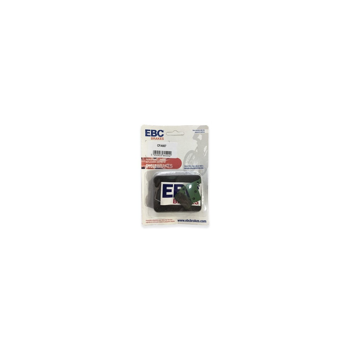 PASTILLAS DE FRENO EBC - SRAM (RED/ FORCE/ LEVEL)