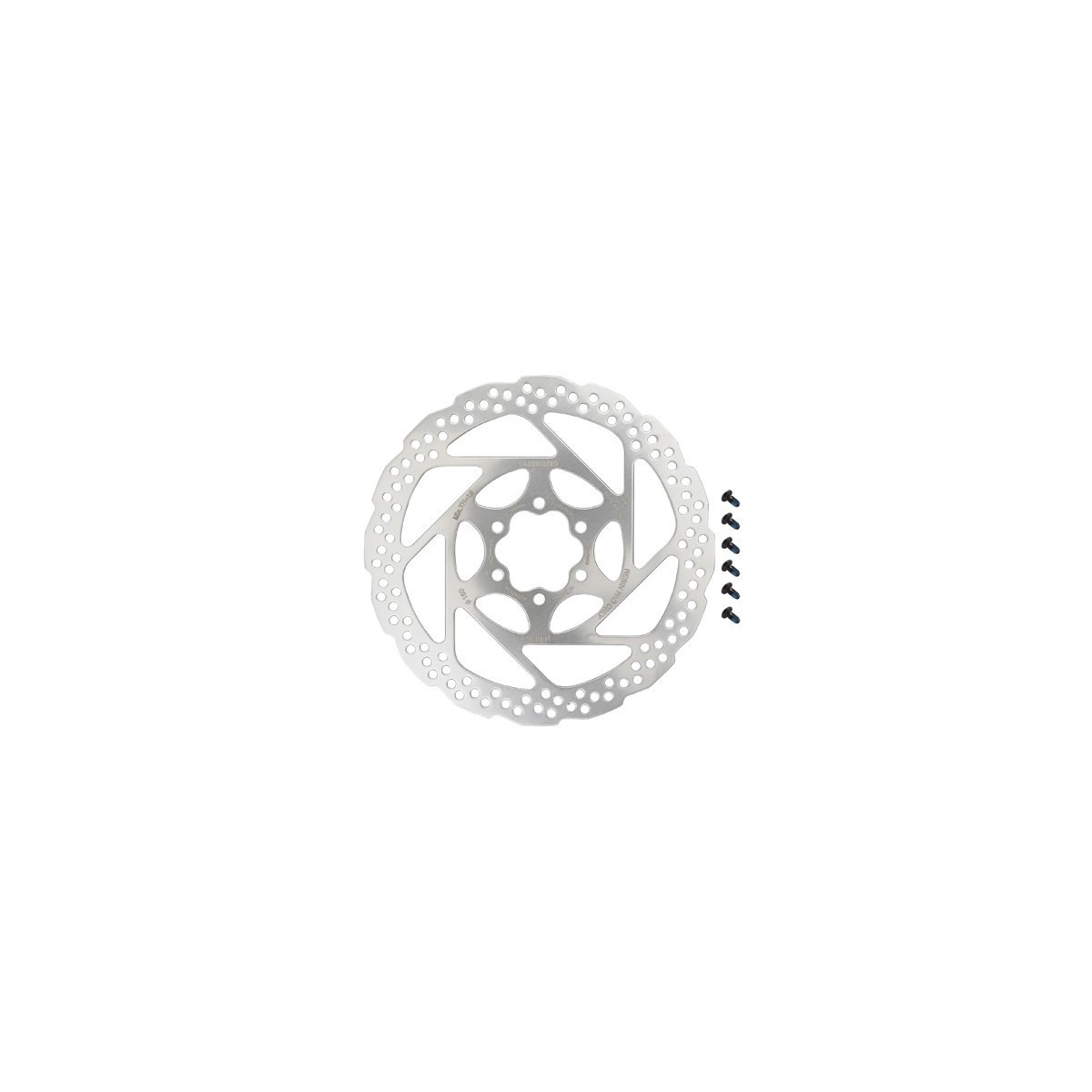 DISCO DE FRENO SHIMANO - SMRT56 6 TORNILLOS (160MM/ 180 MM)