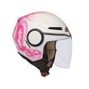 CASCO SMK - SMK STREEM FANTASY DECORADO BRILLO